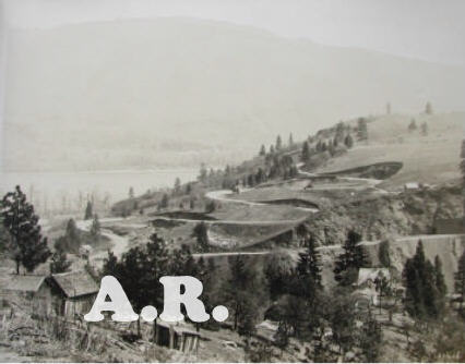 Columbia river highway landmark columbia picture vintage